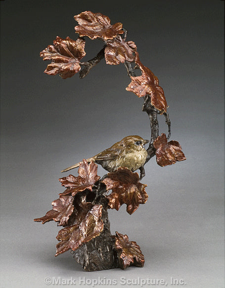 Mark Hopkins Sculpture - Autumn's Return-Limited Edition Bronze- Made in USA