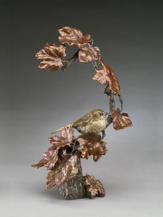 Mark Hopkins Sculpture-Autumn's Return-Limited Edition Bronze-Made in USA