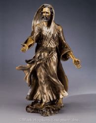 Mark Hopkins Sculpture - Be Not Afraid Limited Edition Bronze- Made in USA