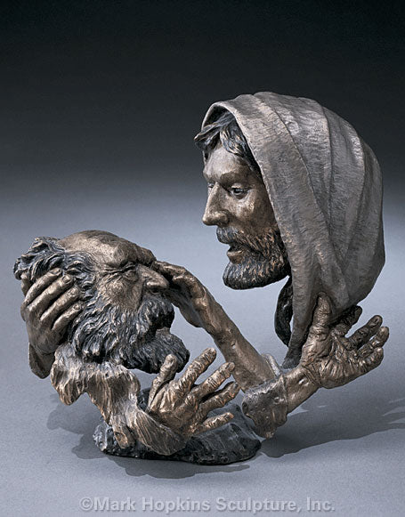 Mark Hopkins Sculpture - Faith Limited Edition Bronze- Made In USA