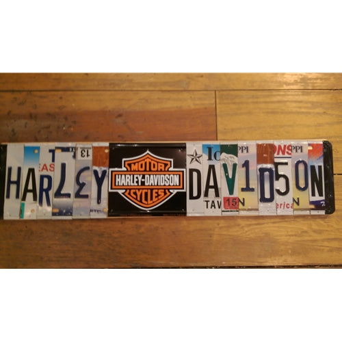 Custom License Plate - Harley Davidson