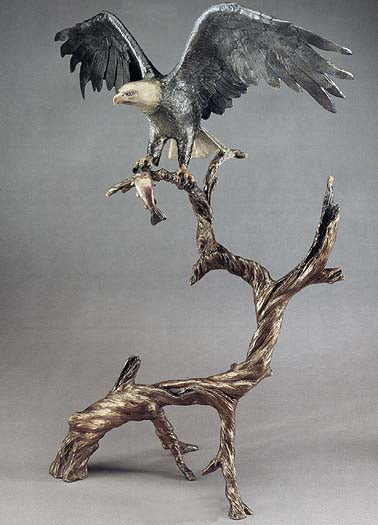 Mark Hopkins Sculpture - High Point-Limited Edition Bronze- Made in USA