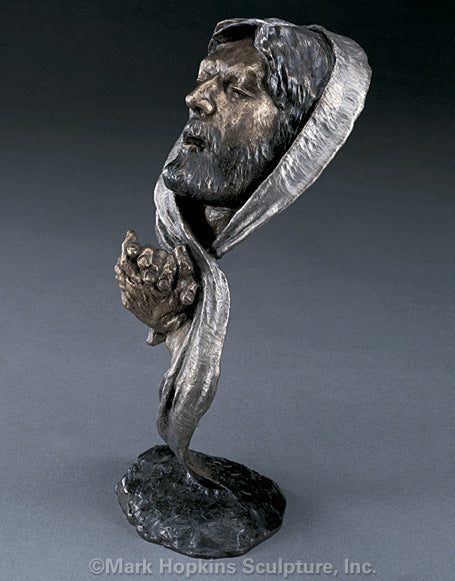 Mark Hopkins Sculpture - Prayer-Edition Bronze - Made in USA