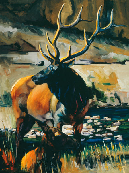 "The Protector-" Terry Lee - Giclee on canvas  S/N Edition