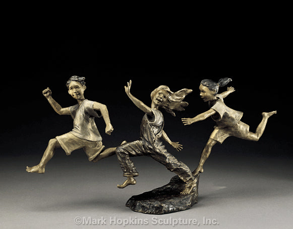 Mark Hopkins Sculpture -Your It!-Limited Edition Bronze- Made in USA