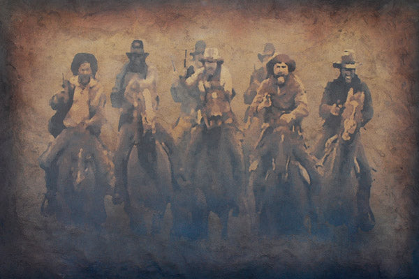 "Riders" Rob Stern - Giclee on canvas  24 x 36